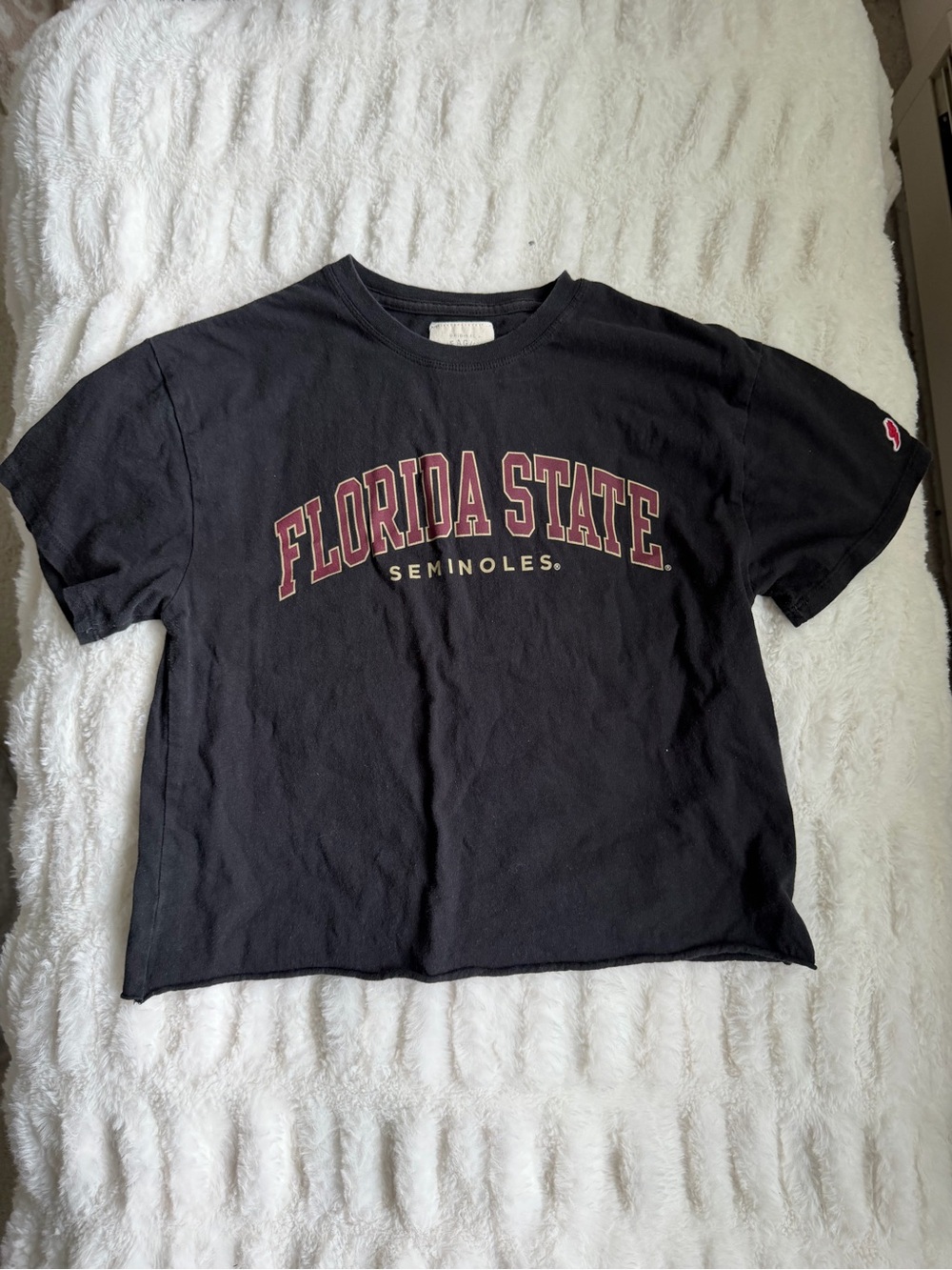 Florida State Seminoles Black Graphic Tee Size S